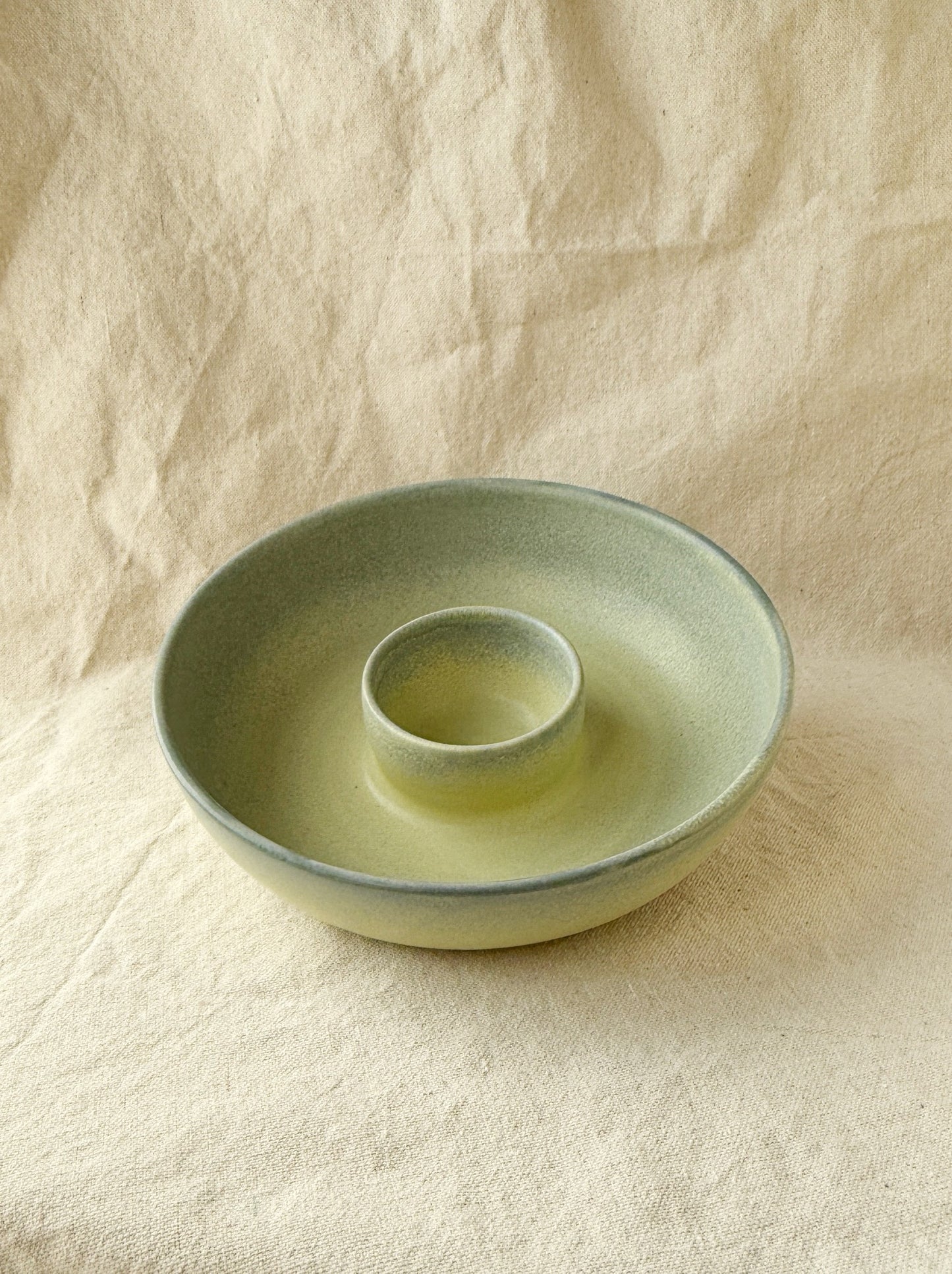 Two Compartment Serving Bowl